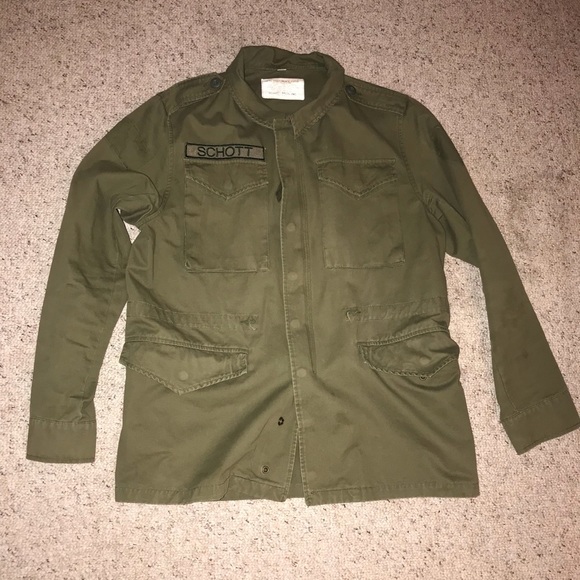 Schott Field Jacket M5 Coat Mens Field 